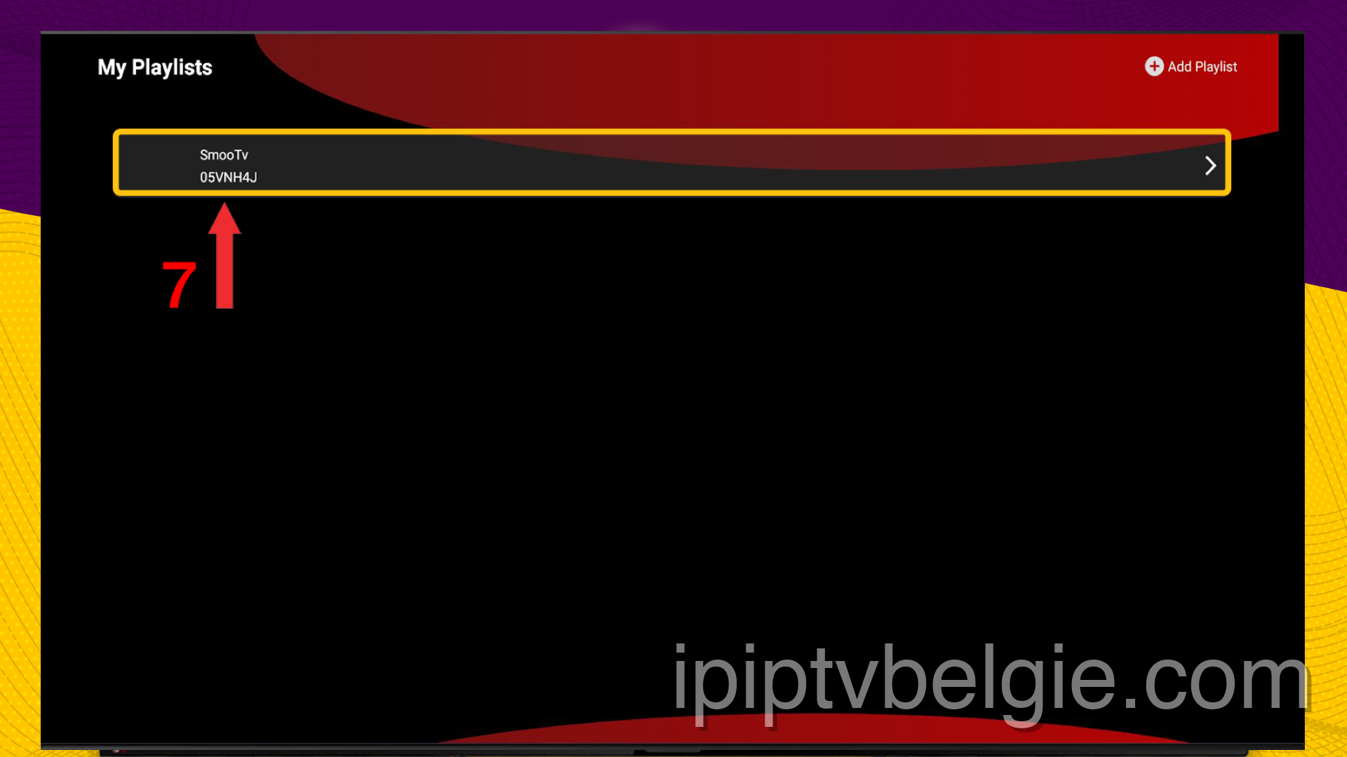 Selecteer uw afspeellijst voor IPTV op 9XStream IPTV