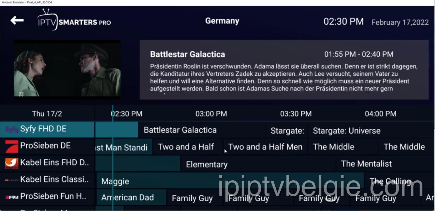 Volledig gevulde tv-gids