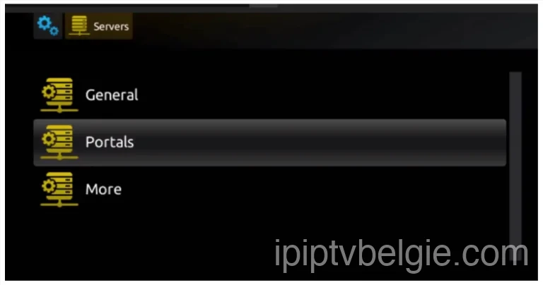 Voer portalinformatie in voor IPTV op MAG Box