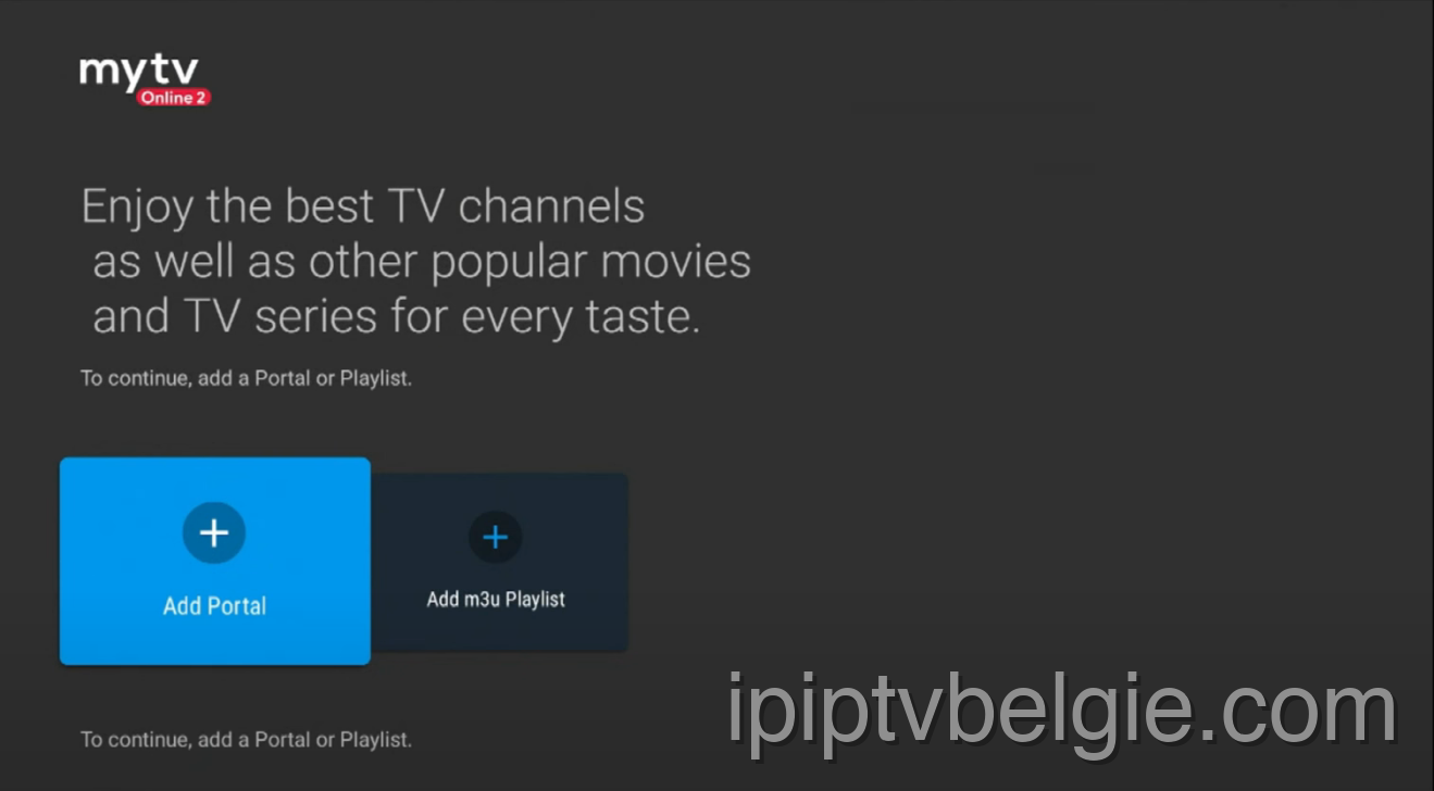 Voeg een nieuwe portal voor IPTV toe op Formuler