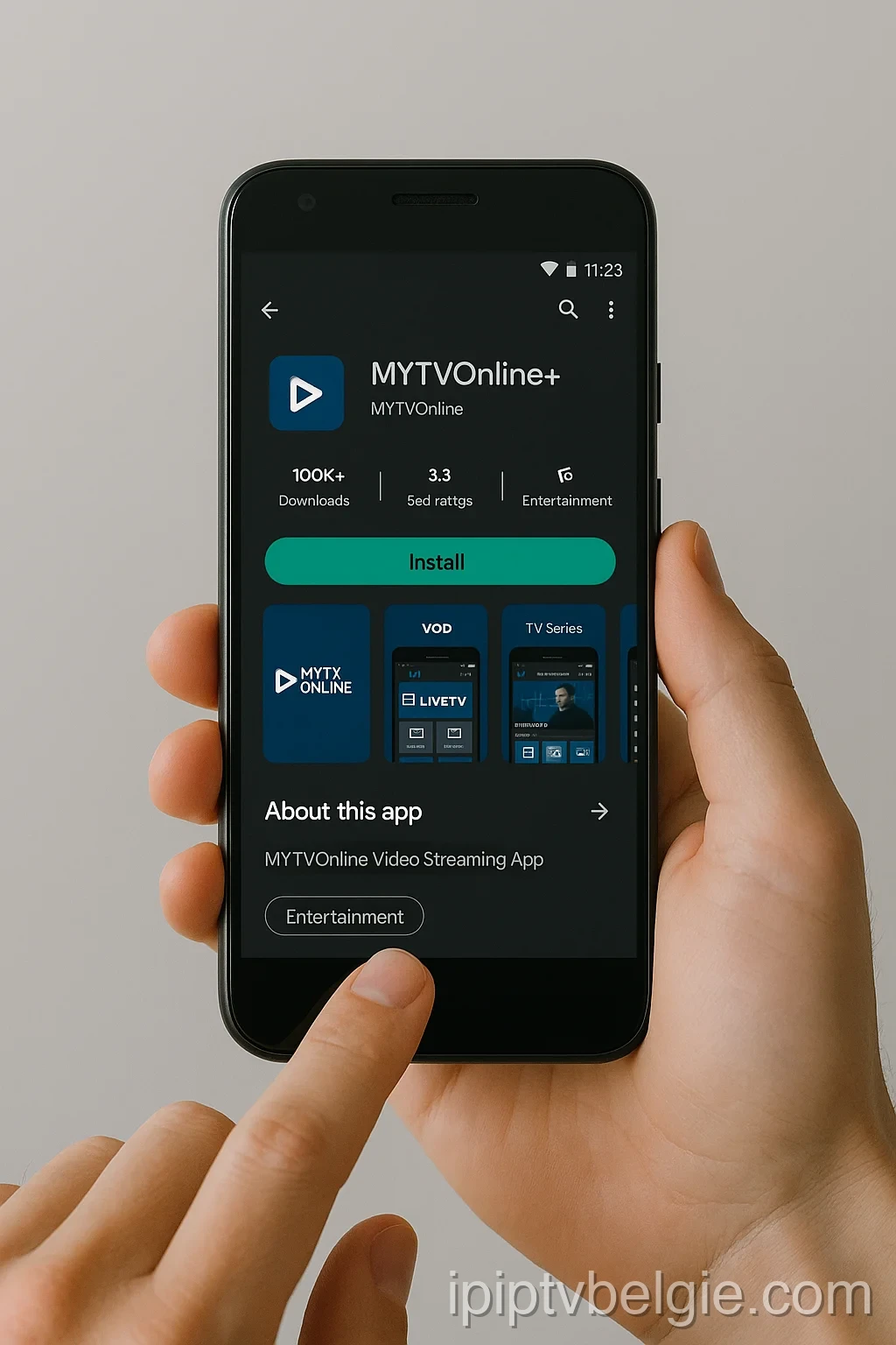 MijnTVOnline+ in de Google Play Store