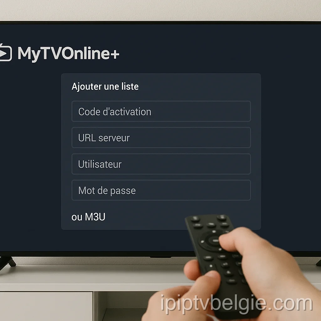 MyTVOnline+-verbindingsscherm