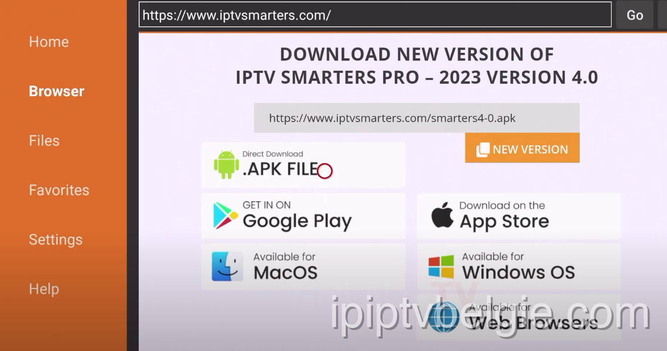 Download het APK-bestand voor IPTV op Nvidia Shield TV