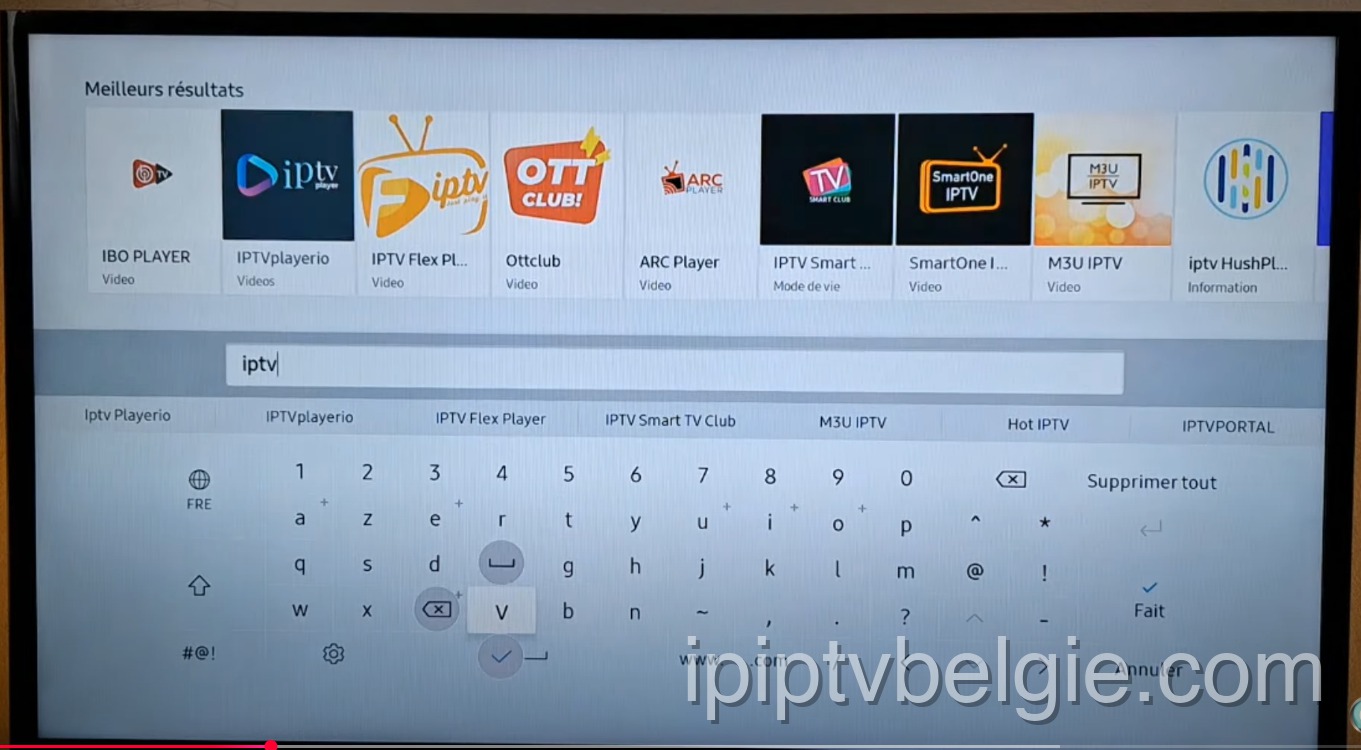 Zoek naar IPTV-apps