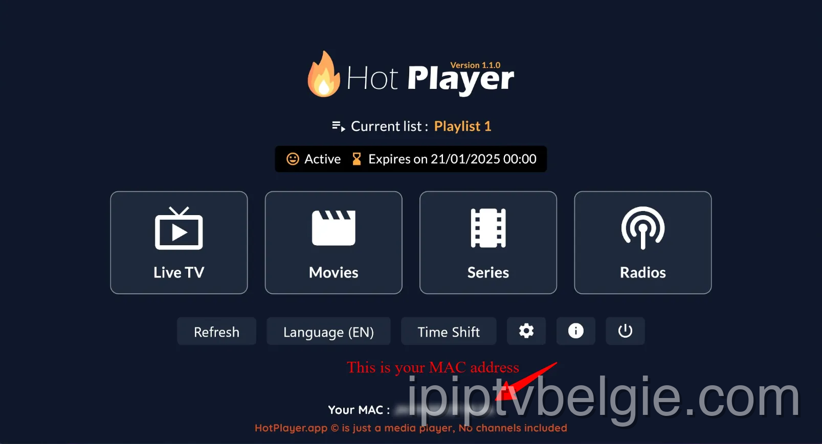 Haal uw MAC-adres op voor IPTV op LG TV