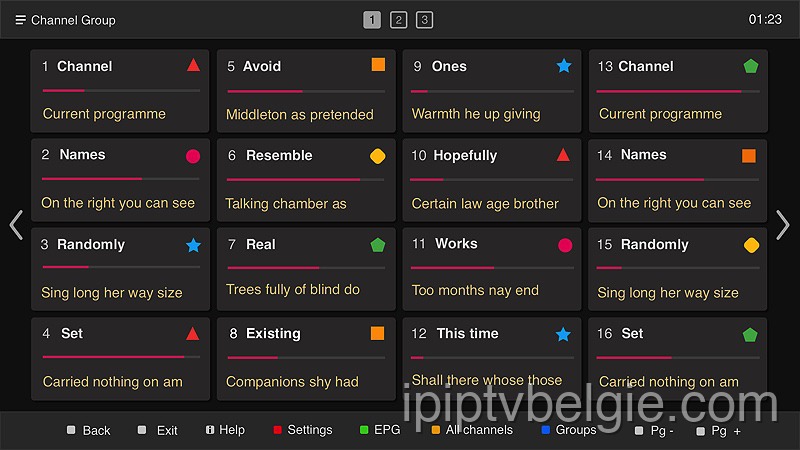 Start de app opnieuw op tv voor IPTV op Smart IPTV (SIPTV)