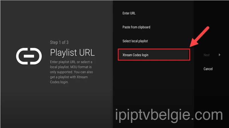 Voeg een afspeellijst voor IPTV toe op TiviMate IPTV
