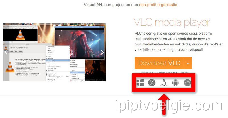 Download VLC Media Player voor IPTV op pc en Mac-installatie