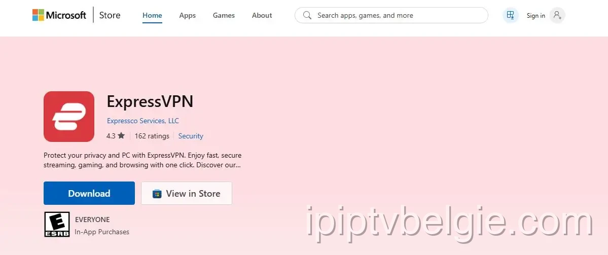 VPN in de App Store