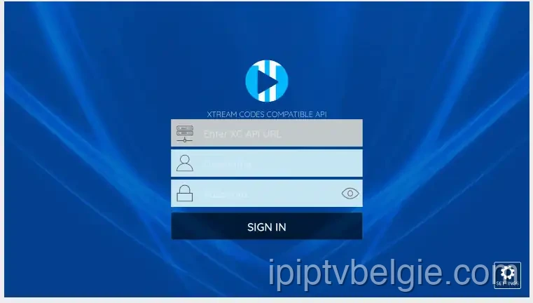 Voer XTREAM CODES API-referenties in voor IPTV op XCIPTV