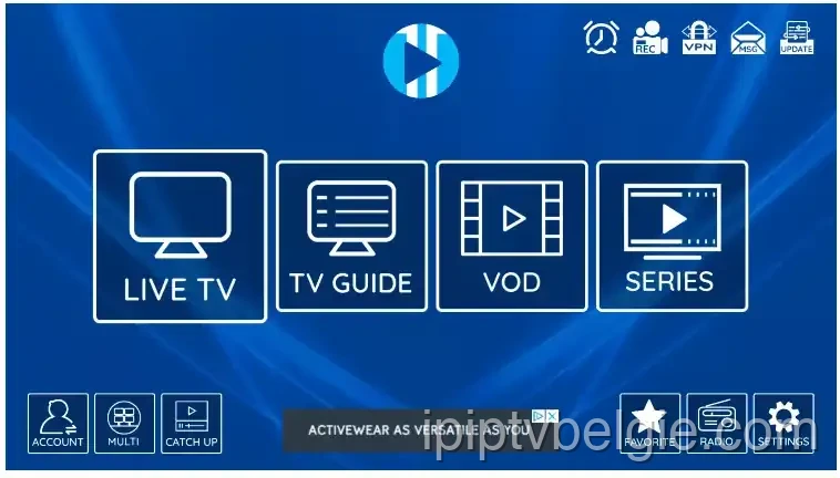 Begin met kijken naar IPTV op XCIPTV