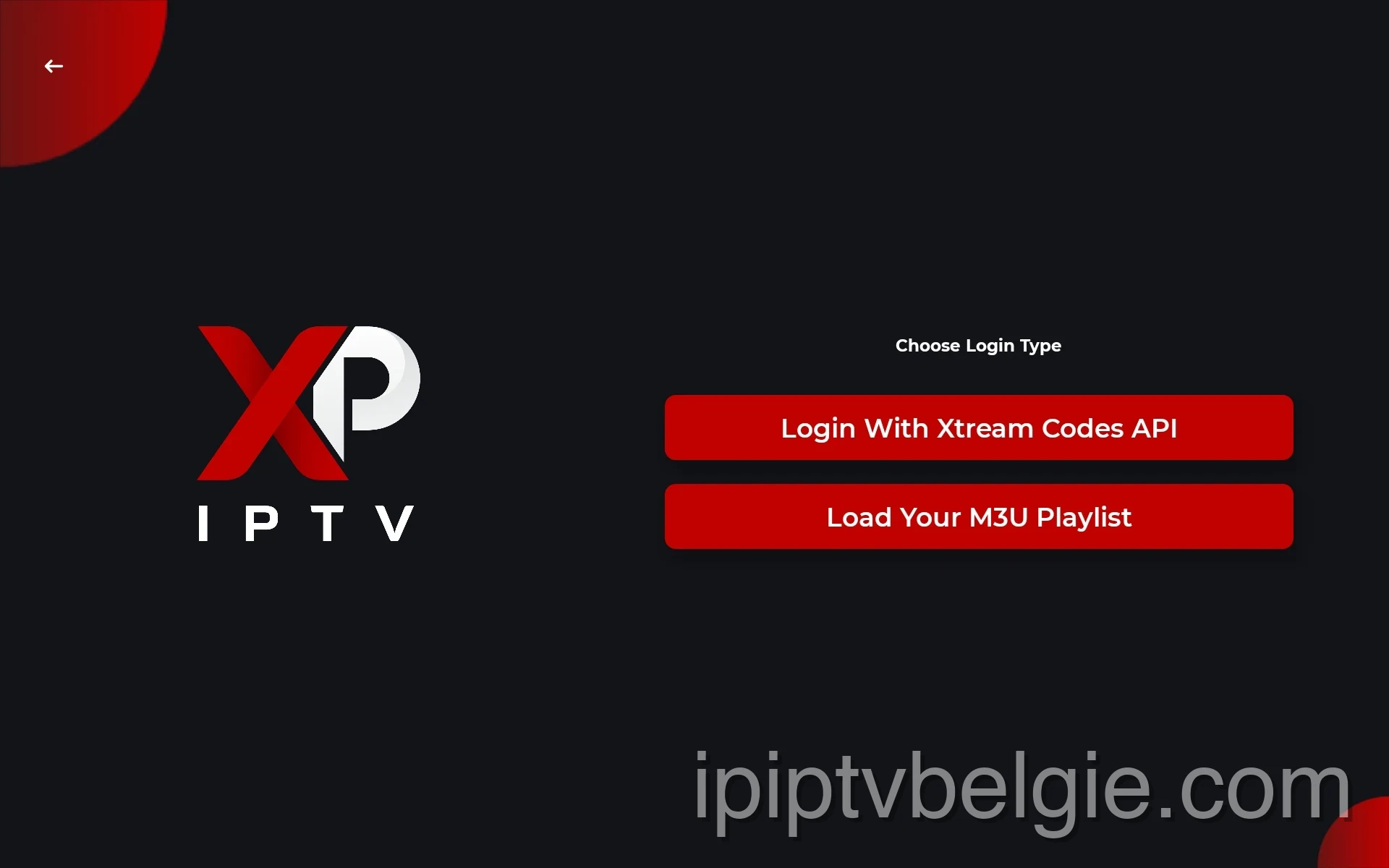 Voer referenties in voor IPTV op XP IPTV